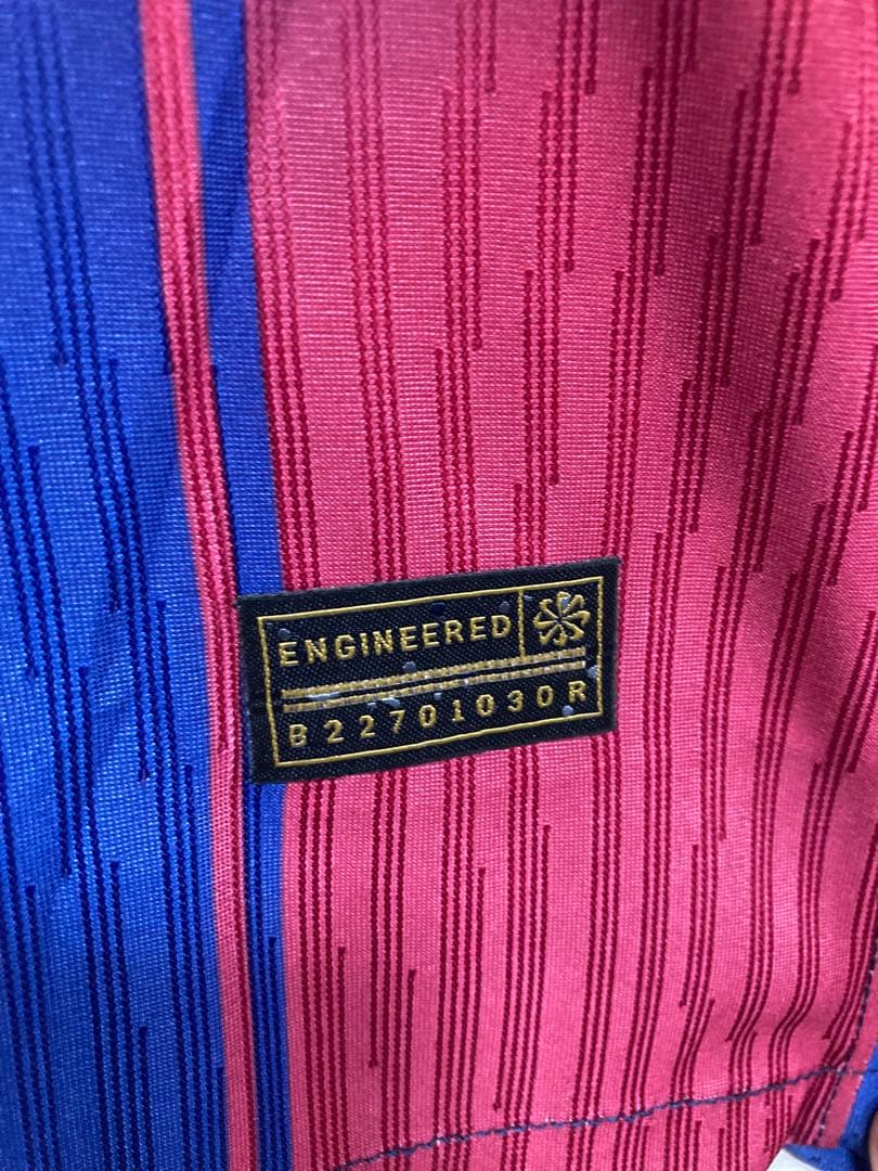 25-26 バルセロナ ラフィーニャ ユニフォーム（H）