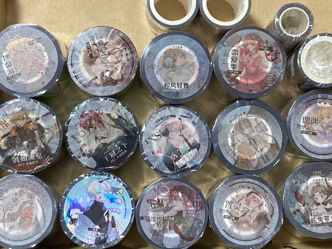 セット♡海外 マスキングテープ 人物 新品 男の子 女の子 pet 人物マステ