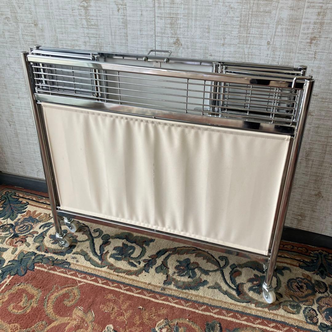 店舗什器 中折れ式ワゴン W900 店舗用品 陳列什器 販売ワゴン セールワゴン