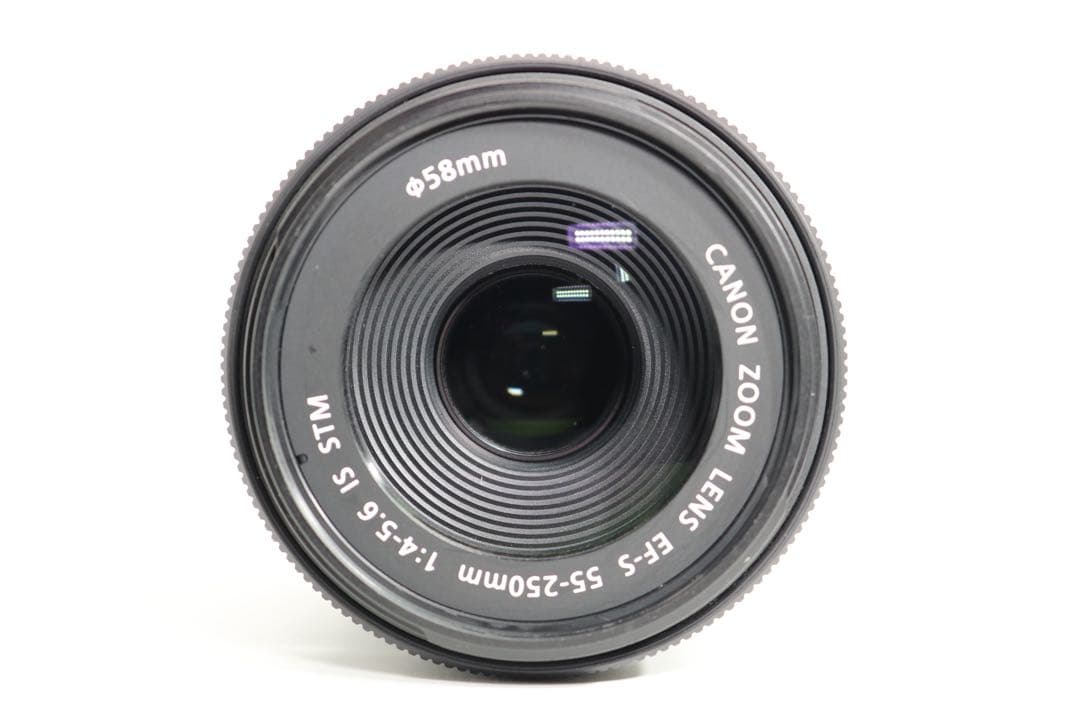 【Canon EF-S 55-250mm F4-5.6 IS STM】　保証◎
