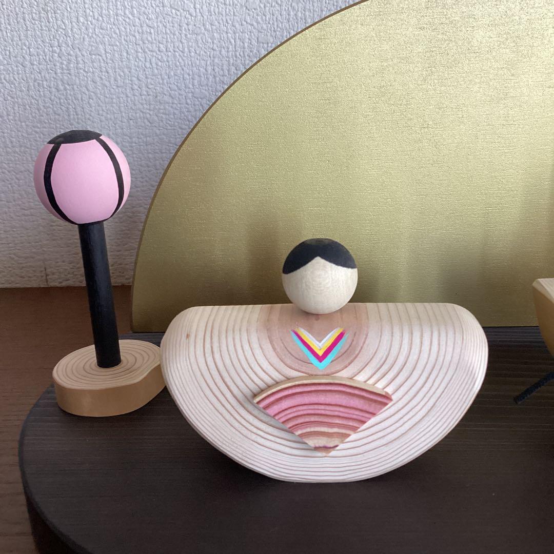 【京都 北山杉製 お雛様】