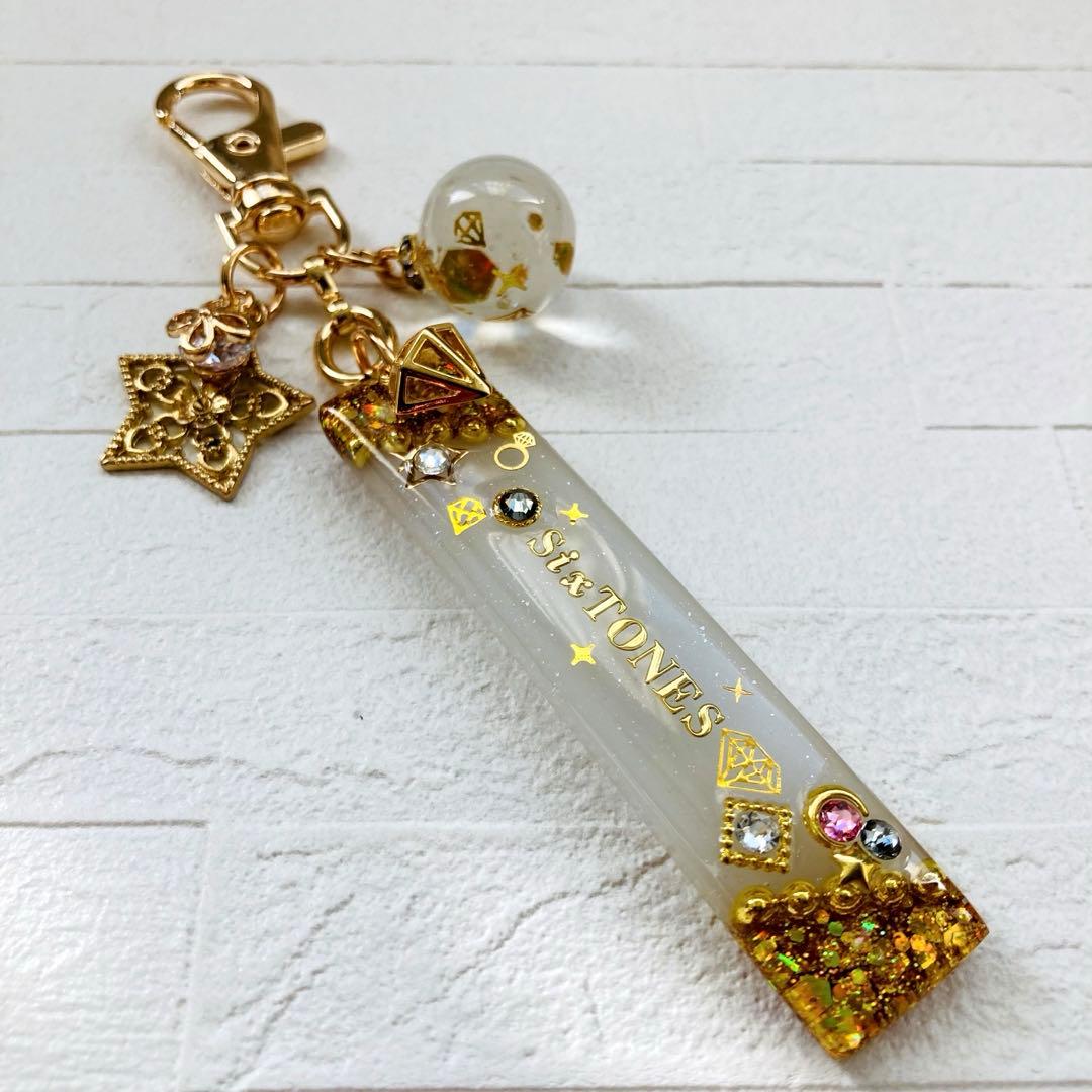 りんりんページ SixTONES名入れキーホルダー／チャーム　10点