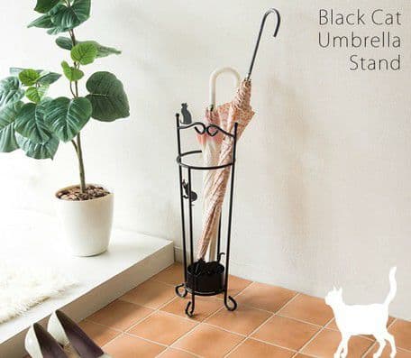 要問合せ♥️愛しの黒猫ちゃん♥️猫グッズ　ネコ　傘立て　アンブレラスタンド　収納