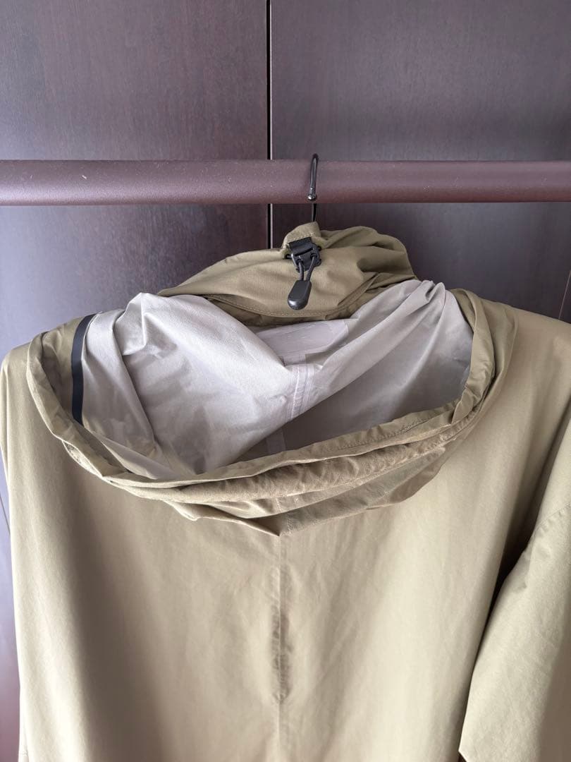 【HYKE/ハイク】 PERTEX MILITARY COAT