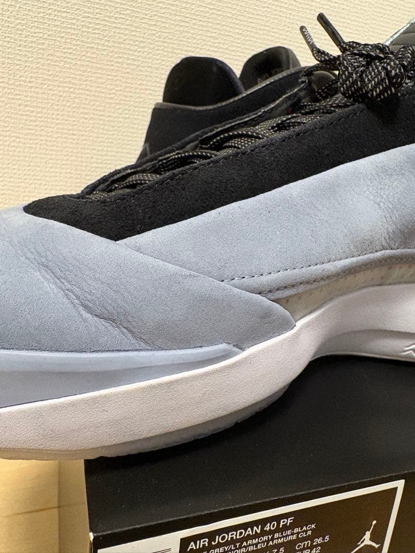 ジョーダン40 26.5cm JORDAN blue suede