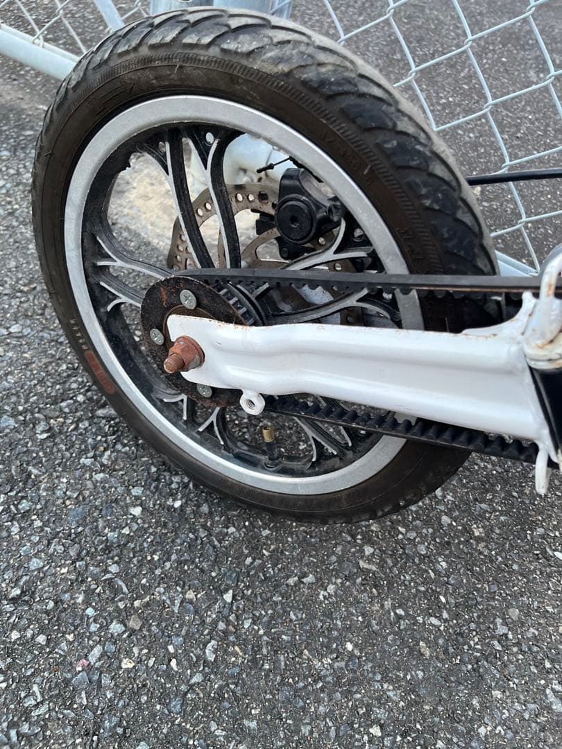 未整備　cycle NINJA 折り畳み自転車　14インチ