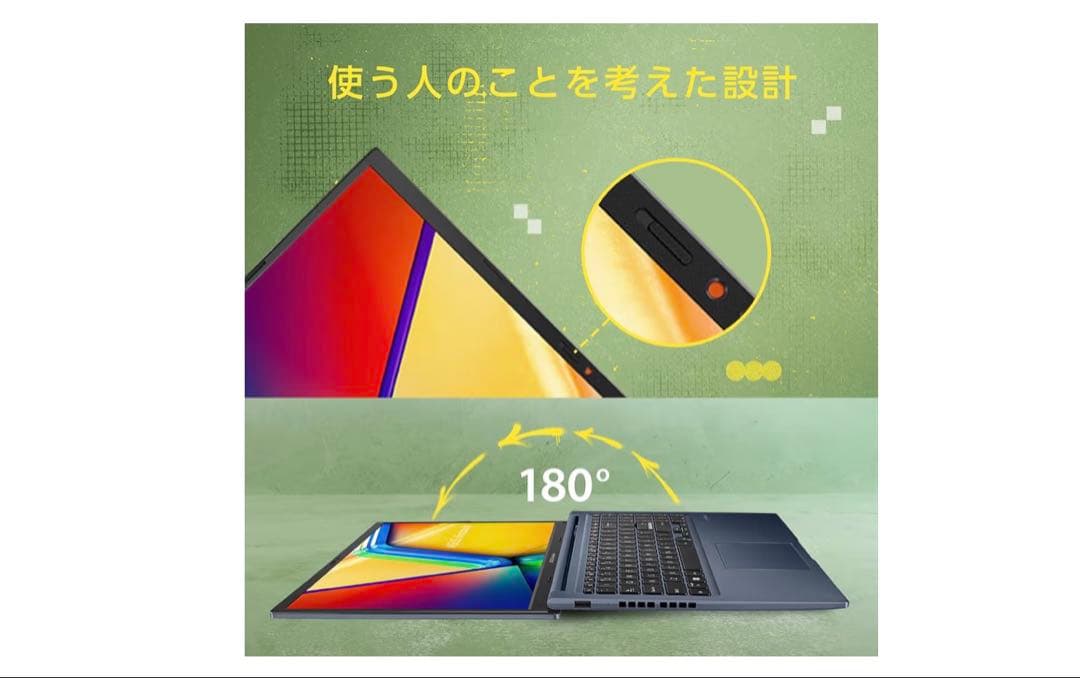 【新品未使用】ASUS ノートPC/15.6インチ16GB/1TB/Office