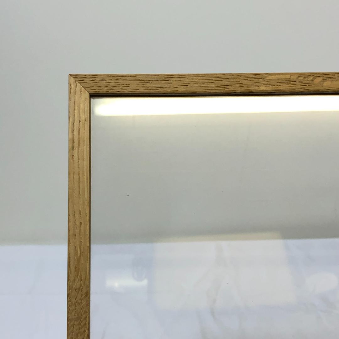 MOEBE A3サイズ ポスターフレーム オーク材 中古