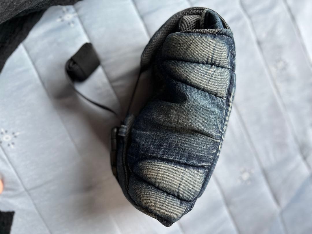 キューズベリー　NICO 抱っこ紐 デニムブルー