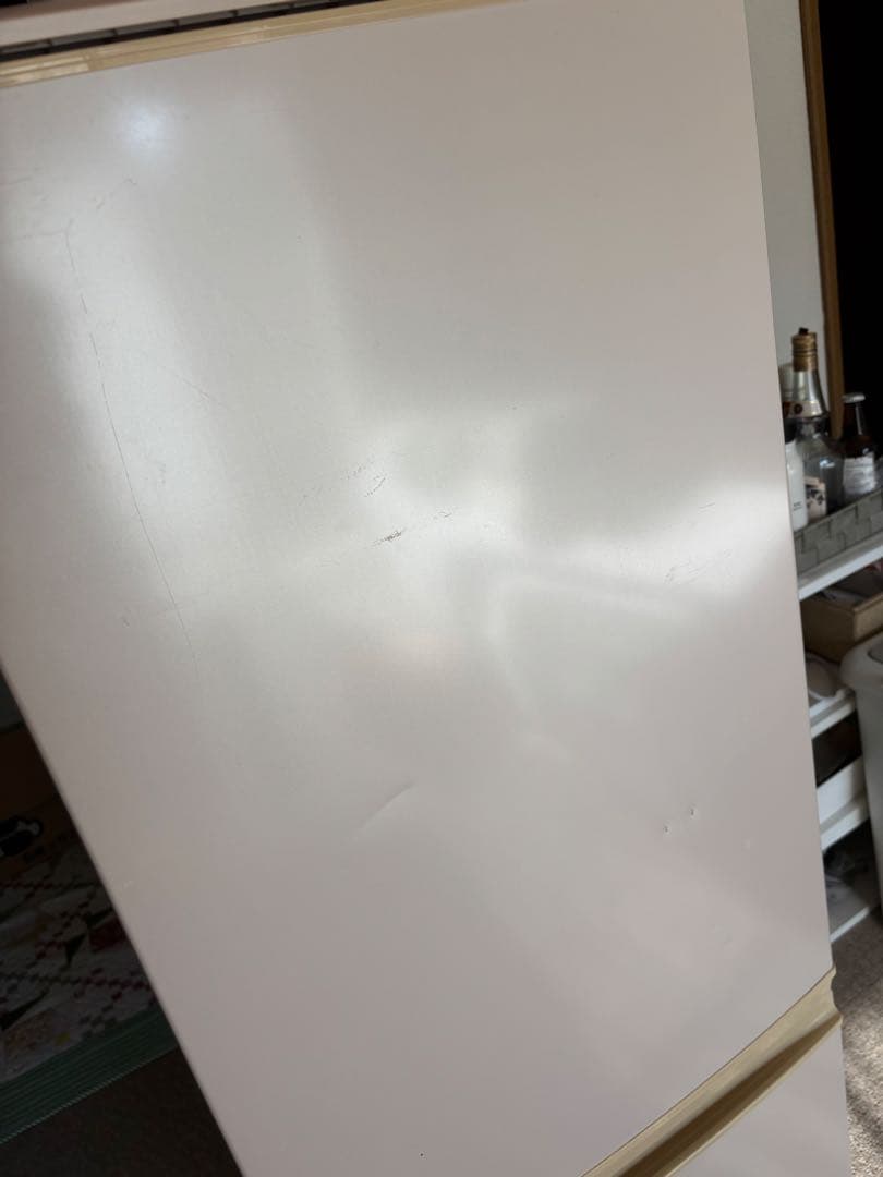 ホワイト 2ドア冷蔵庫