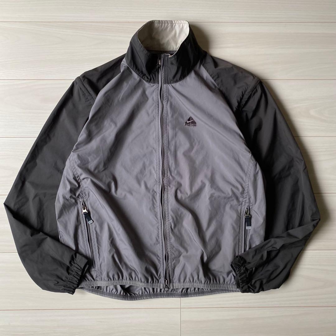 ジャケット・アウター 00s archive nike acg 2way nylon jacket