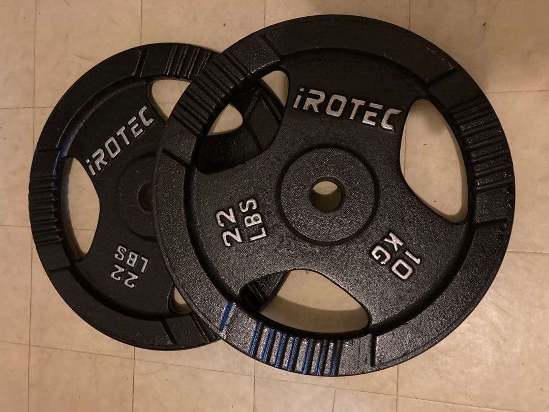 IROTEC アイロテック　10キロプレート　2枚セット