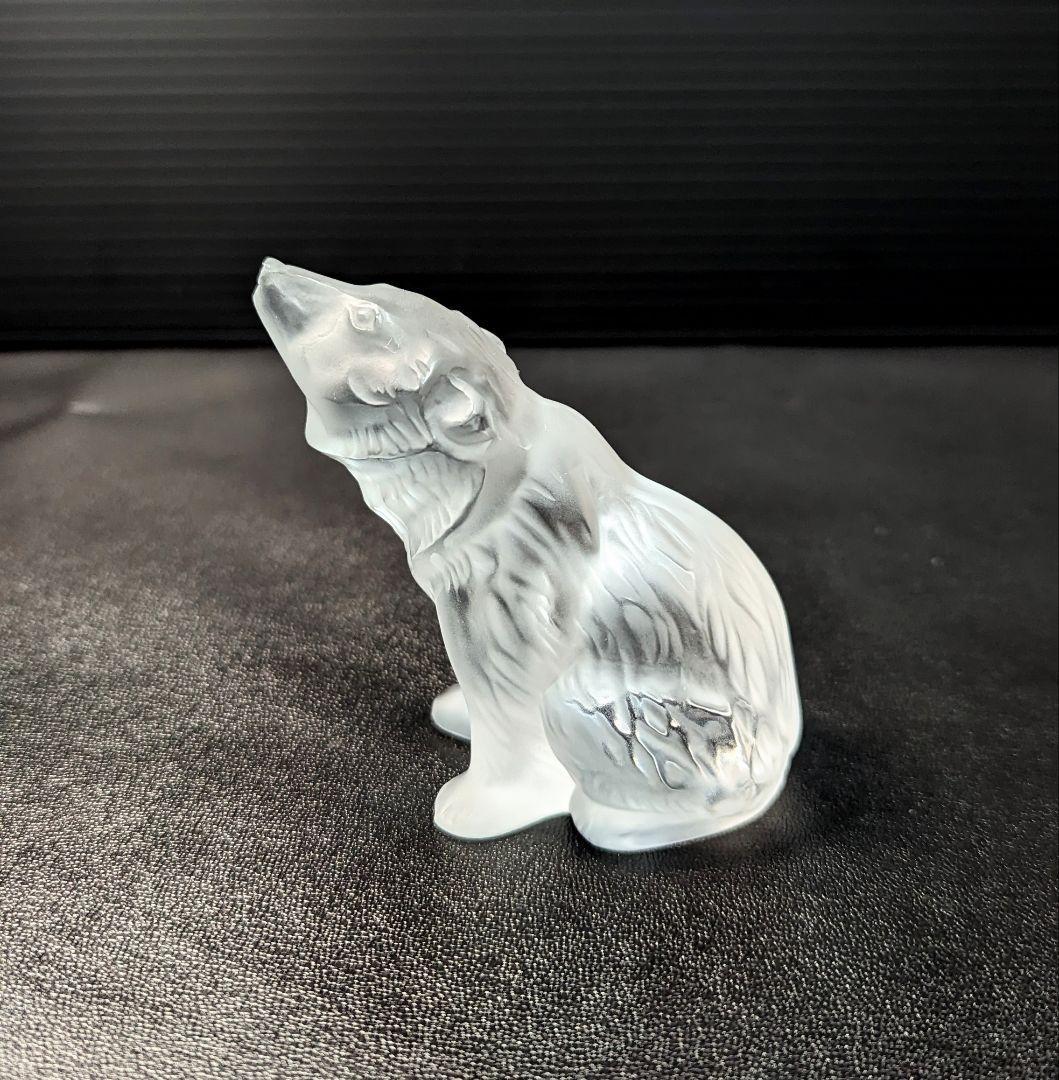 LALIQUE ラリック ベア くま 熊 オーナメント オブジェ ガラス