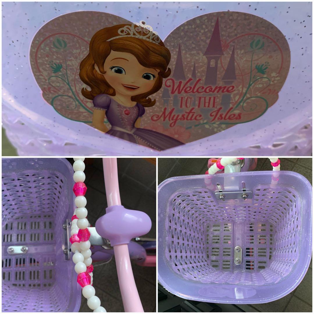 子供　自転車 小さなプリンセスソフィア　両立スタンド　16インチ