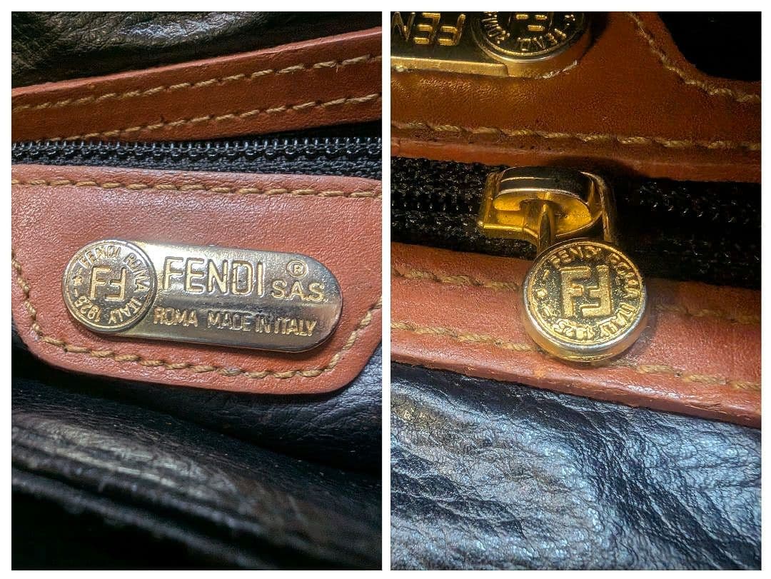 ✨lyn✨♥美品♥フェンディ ハンドバッグ ペカン柄 2way FENDI