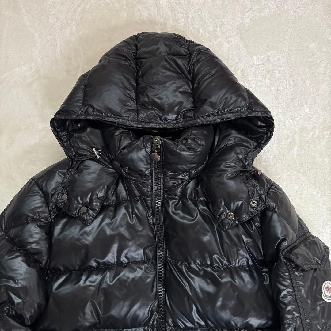 Lサイズ　MONCLER MAYA ダウンジャケット　ブラック　黒　3号表記