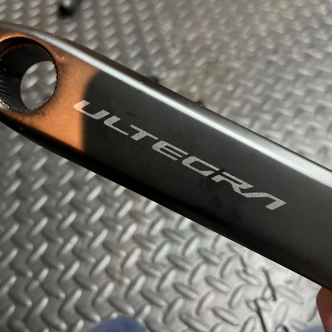 右デュラエース 左アルテグラ クランクアームセット 165mm