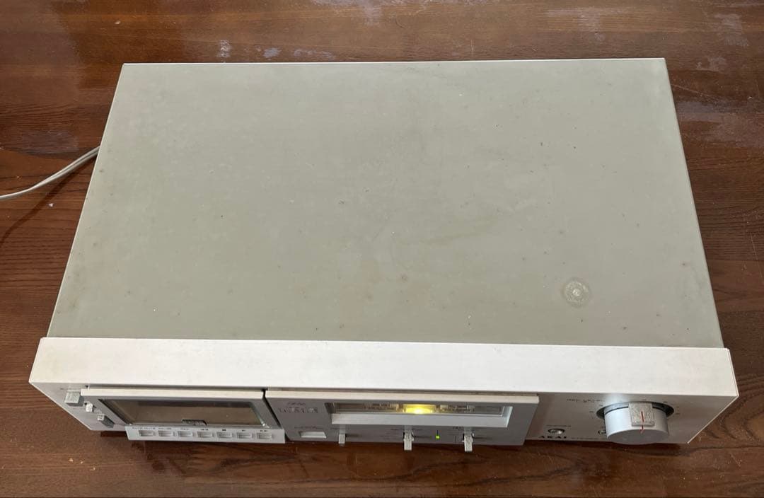 【ジャンク】再生動作確認済 AKAI カセットデッキ GX-F15