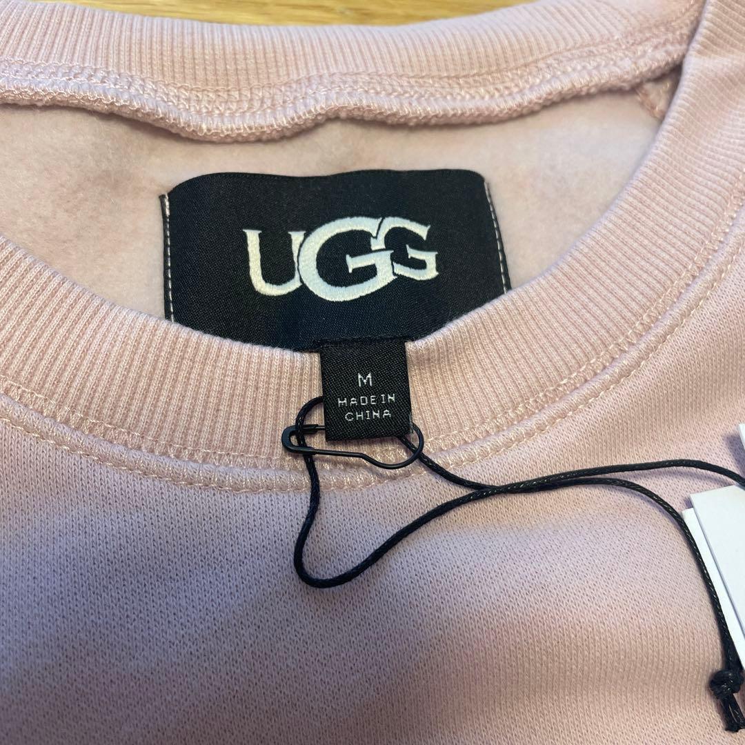 【新品】UGG アグ スウェット マドリン ファジー ピンク1123718
