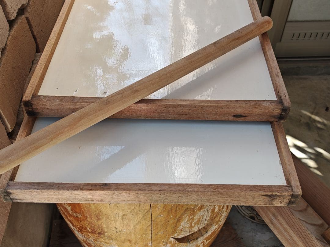 臼と杵 餅つきフルセット 木製 大きめ 神奈川〜東京 セット品おまけ付き