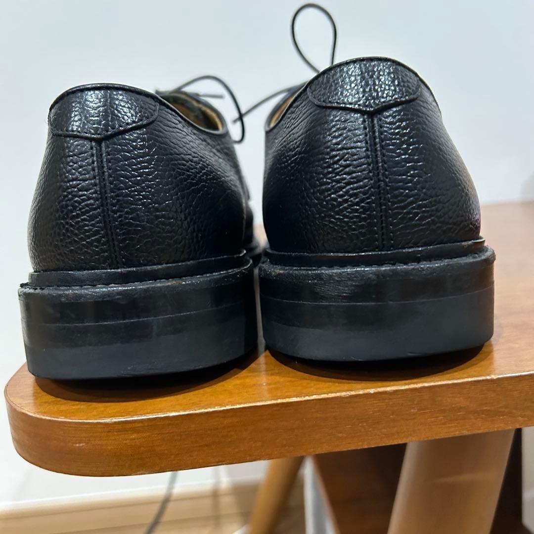 リーガル　プレントゥシューズ　シボ革