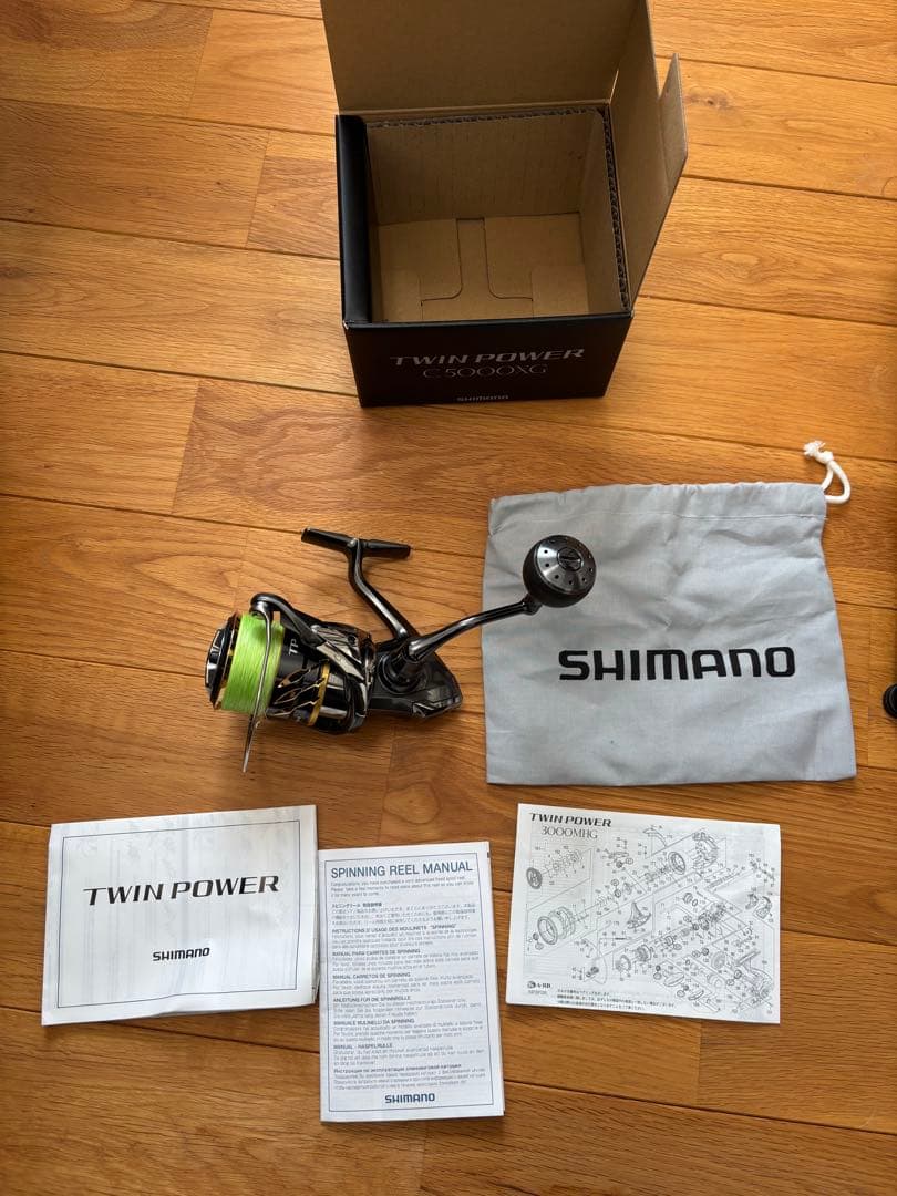シマノ 20ツインパワー C5000XG 箱、説明書あり