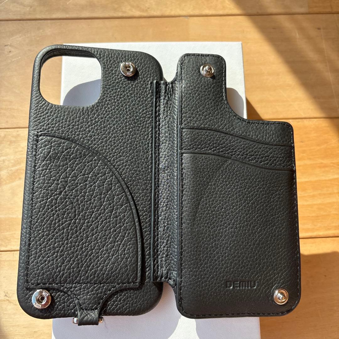DEMIU ブラック iPhone用ケース