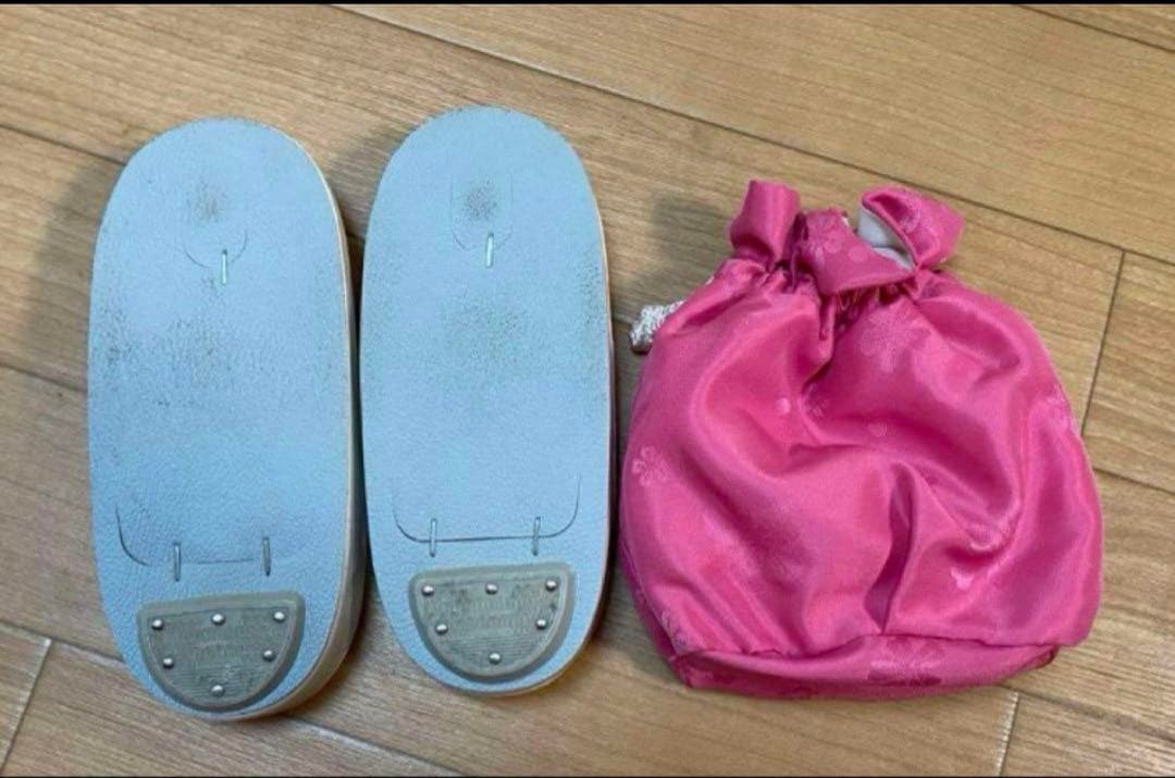 七五三 子供用 着物 セット 被布着 赤　レトロ ピンク 花柄