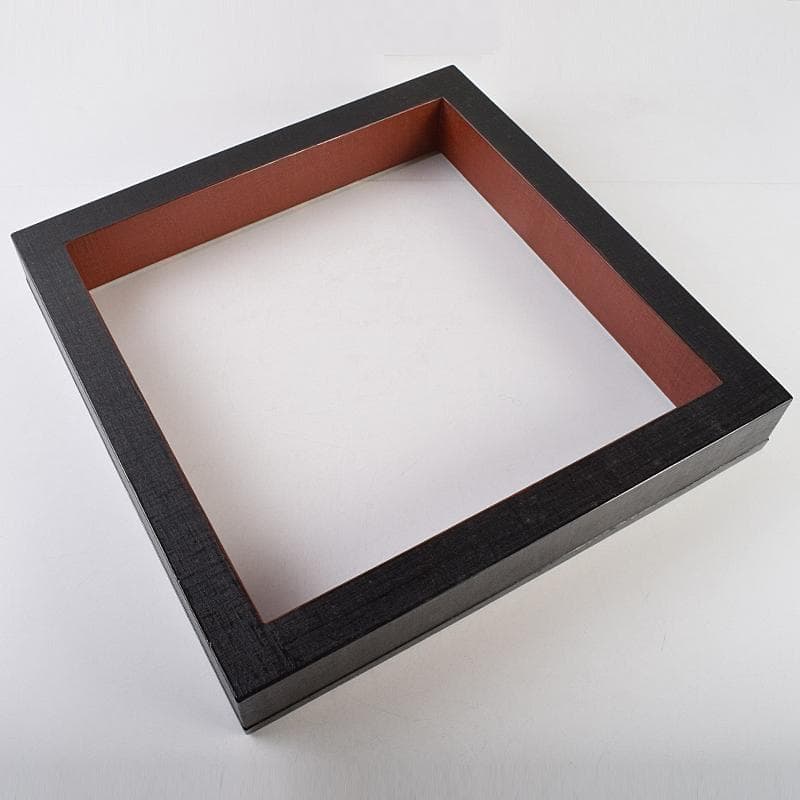 Bambi茶道具　上杉満樹作　松唐草蒔絵　炉縁　共布共箱　C　R9471B