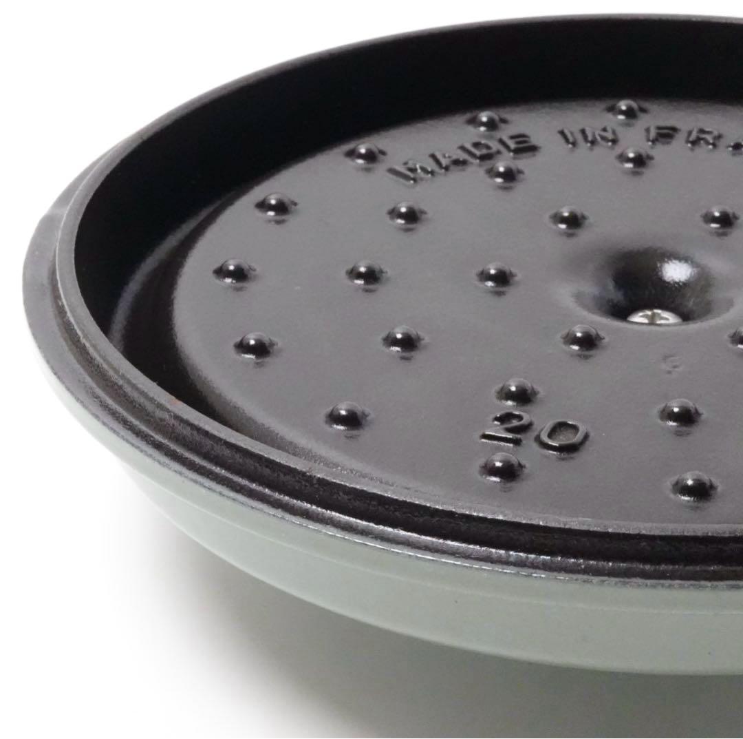 【美品】ストウブ staub ピコココット ラウンド 20cm ユーカリ