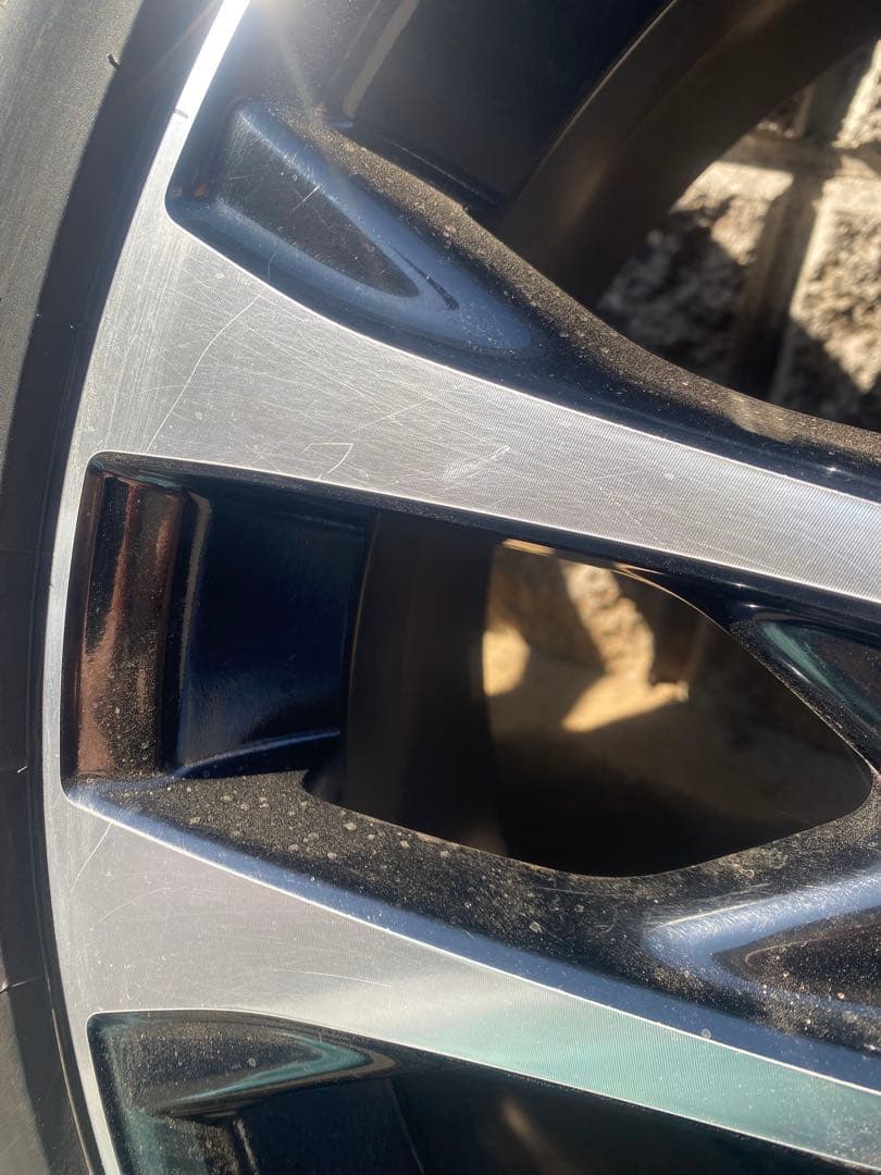 【えの】18インチ ホイールセット エスティマ純正