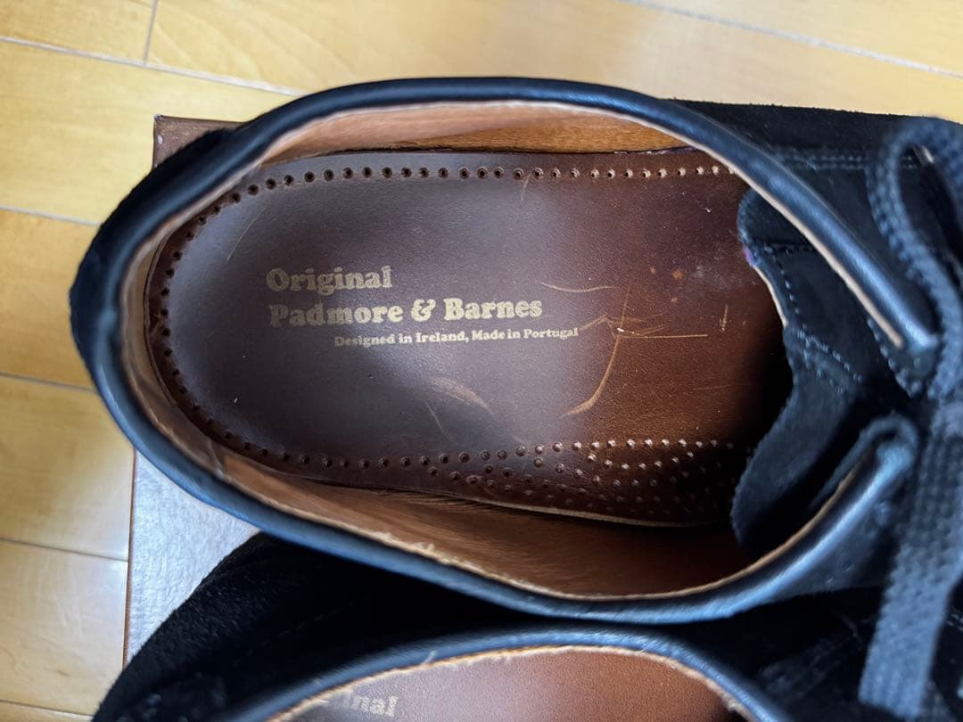 週末セール　Padmore&Barnes 別注 プレーントゥ シューズ＃