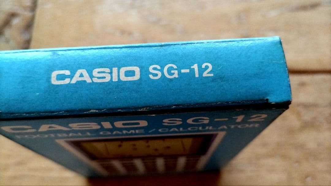 ふ*も様 CASIO SG-12 フットボールゲーム/計算機