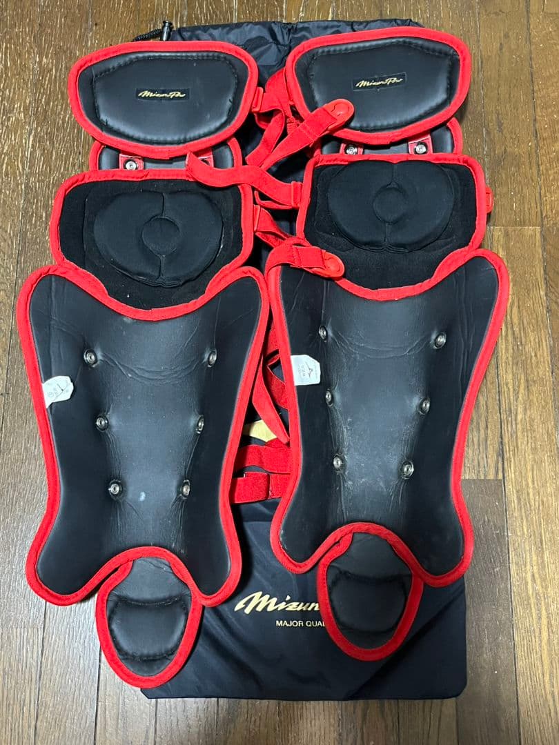 ミズノプロ　 プロテクター3点セット　極美品　Mサイズ