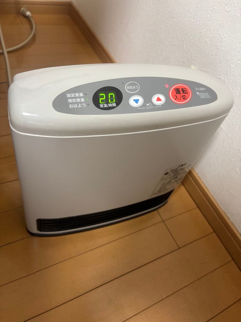 美品動作確認済　ガスファンヒーター都市ガス12A13A RN-B315FH