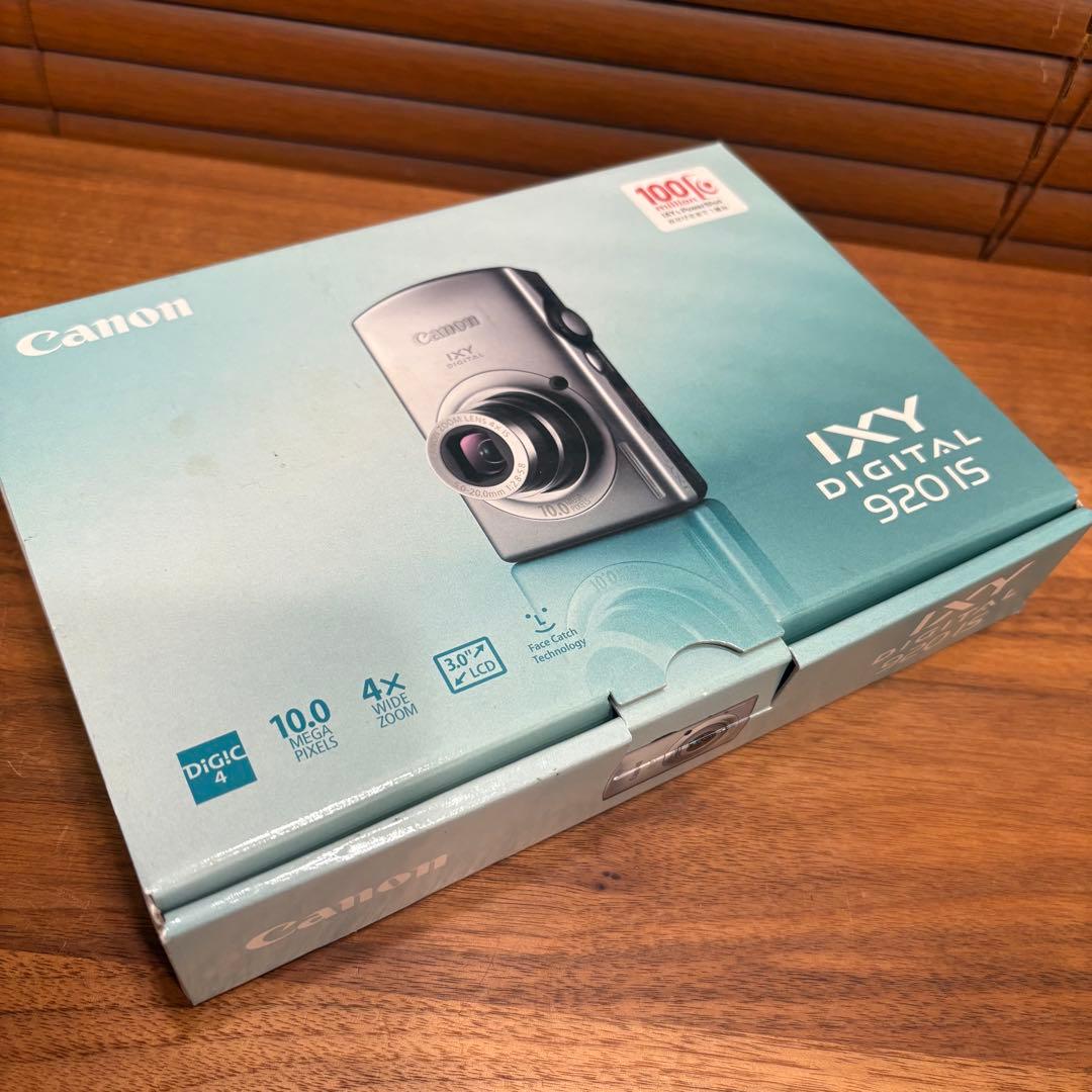 デジカメ　平成レトロ　Canon IXY920is 動作確認OK