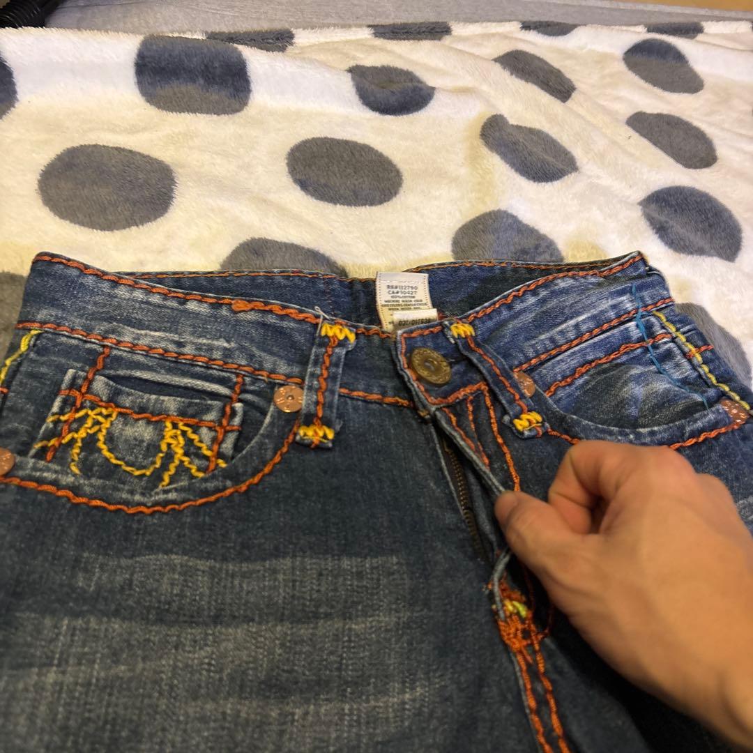 美品TRUE RELIGION BILLY SUPER T 30/33 ジーンズ