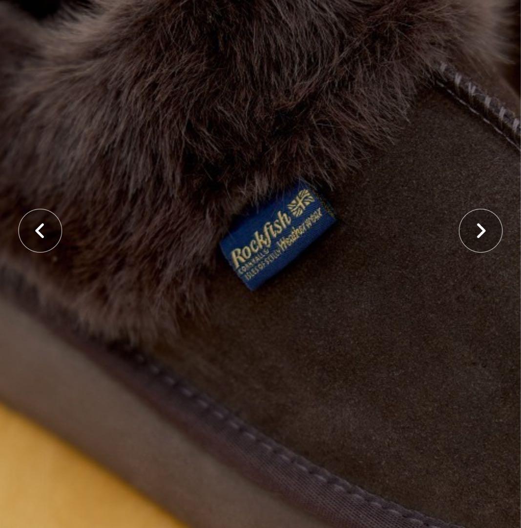 ROCKFISH WEATHERWEAR ファー スリッポン ムートンブーツ