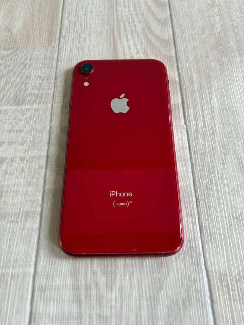 Apple iPhone XR (赤色) 本体　64G