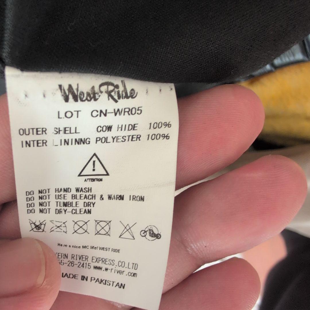 ウェストライド　レザーベスト