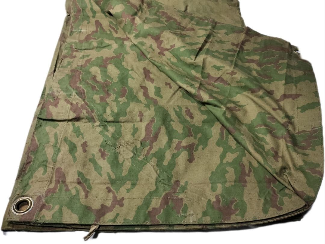 ロシア軍 実物 VSR-93 迷彩 パラトカ ポンチョ テント タープ