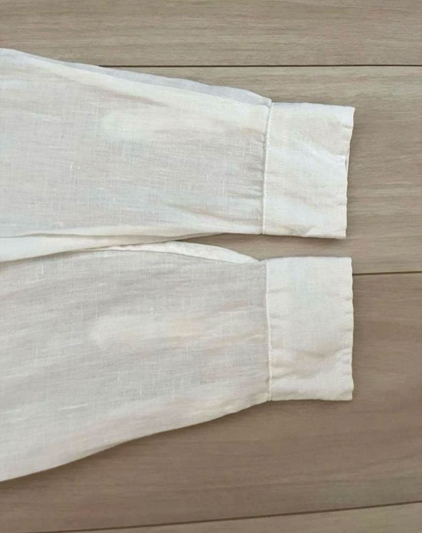 【大人気】POLO RALPH LAURENポロラルフローレン)：リネンシャツ麻