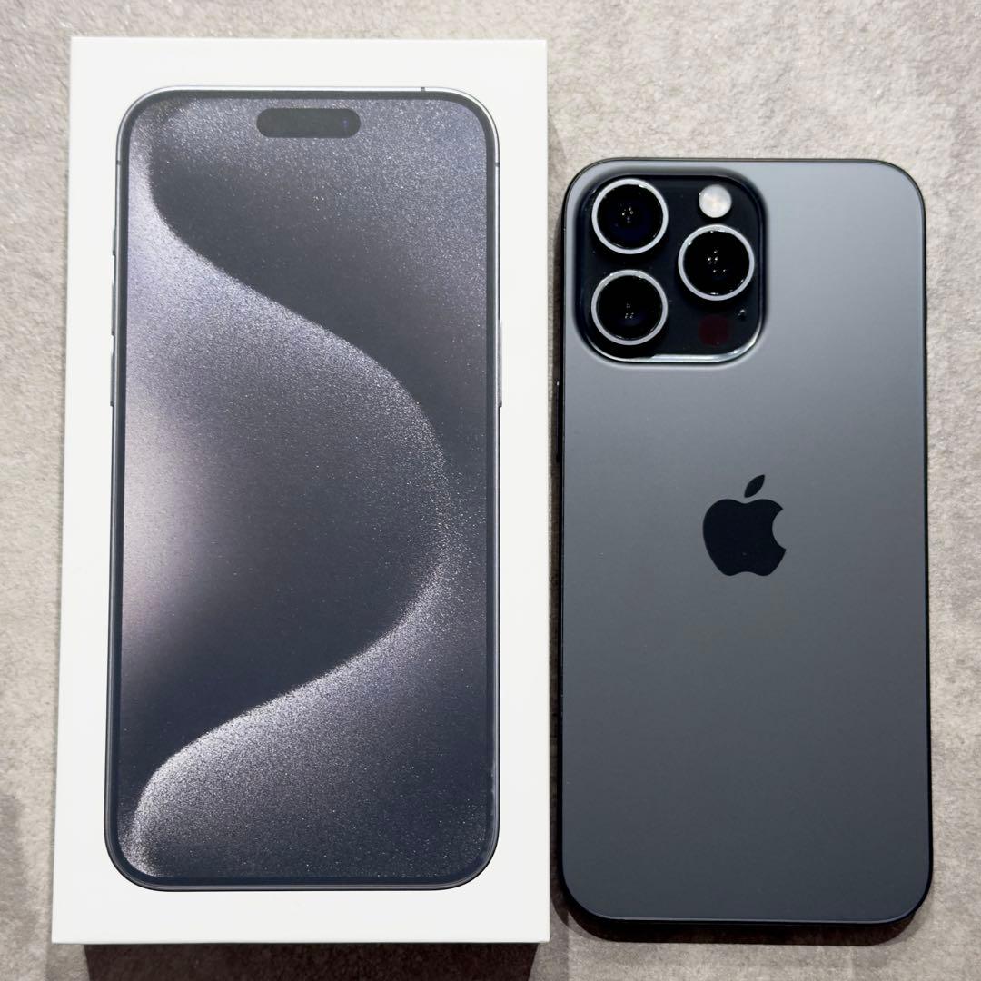 超美品 Apple iPhone 15 Pro Max 512GB 100%