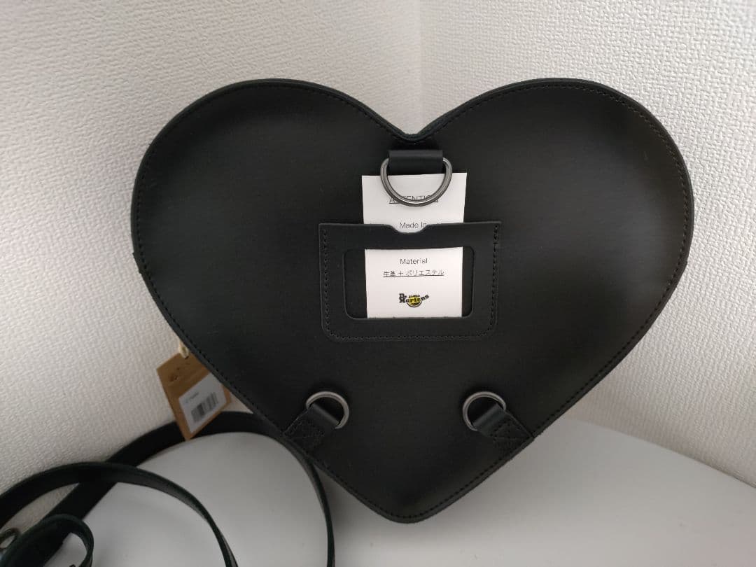 Dr. Martens ハートバッグ (BLACK+PINK MULTI)