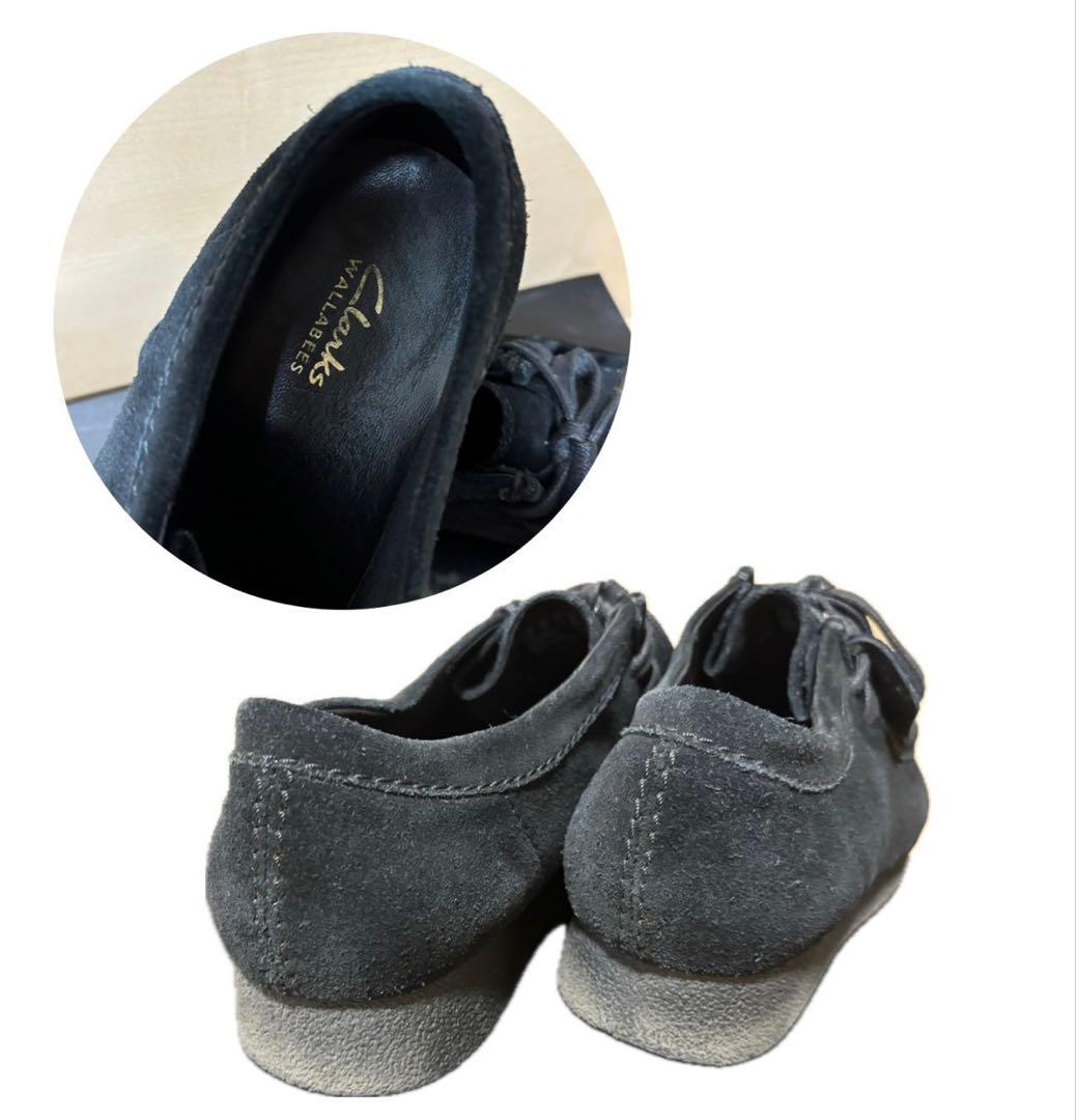 Clarksワラビー ブラック