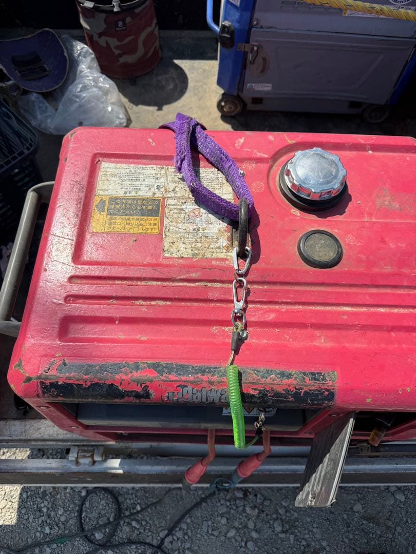 【引き取り限定】新ダイワ　溶接機　エンジン　ウェルダー