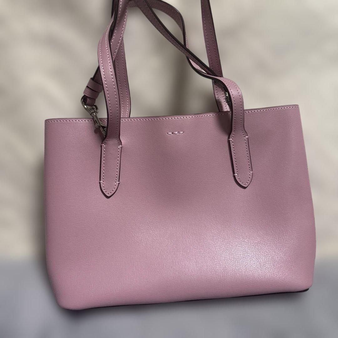 COACH ピンク トートバッグ