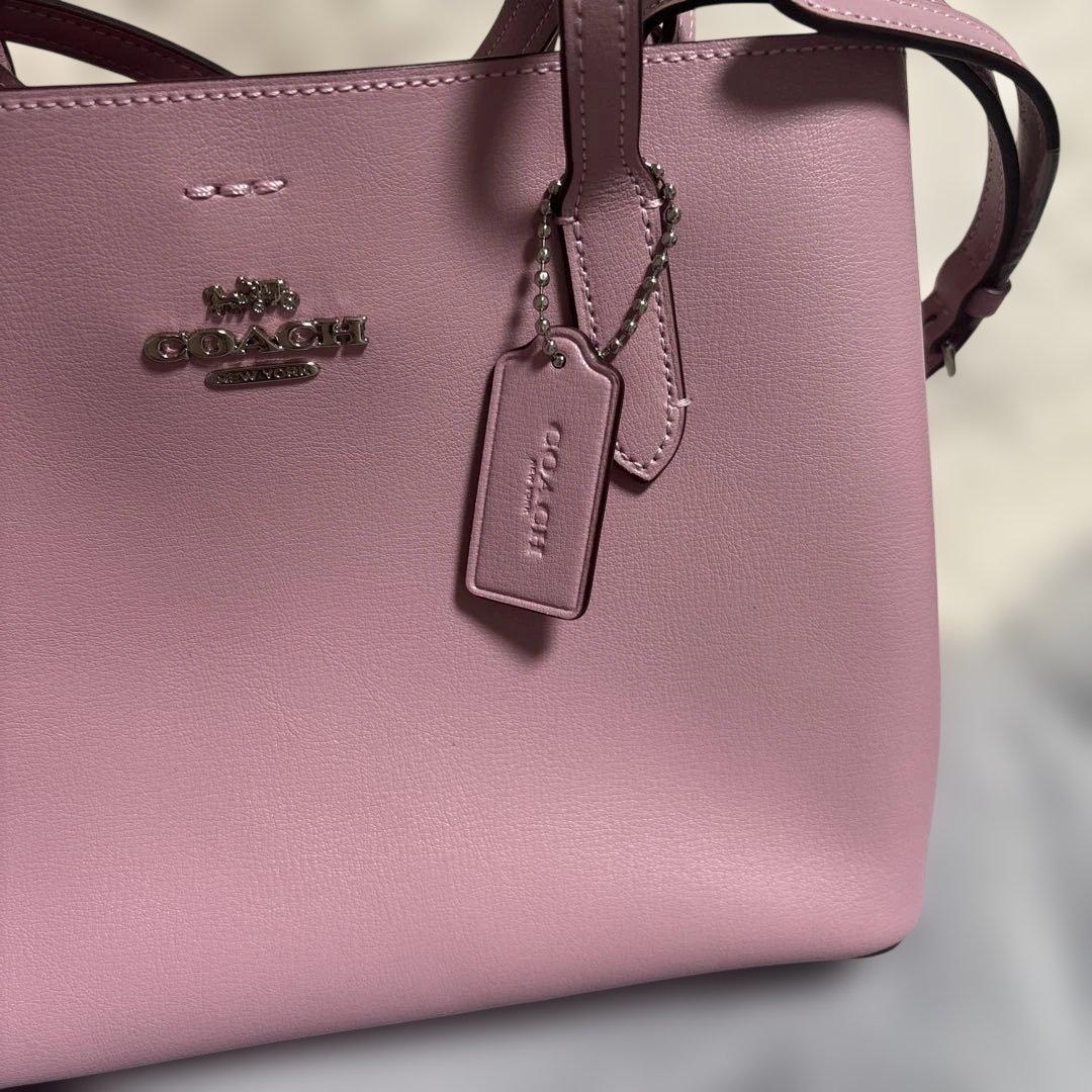 COACH ピンク トートバッグ