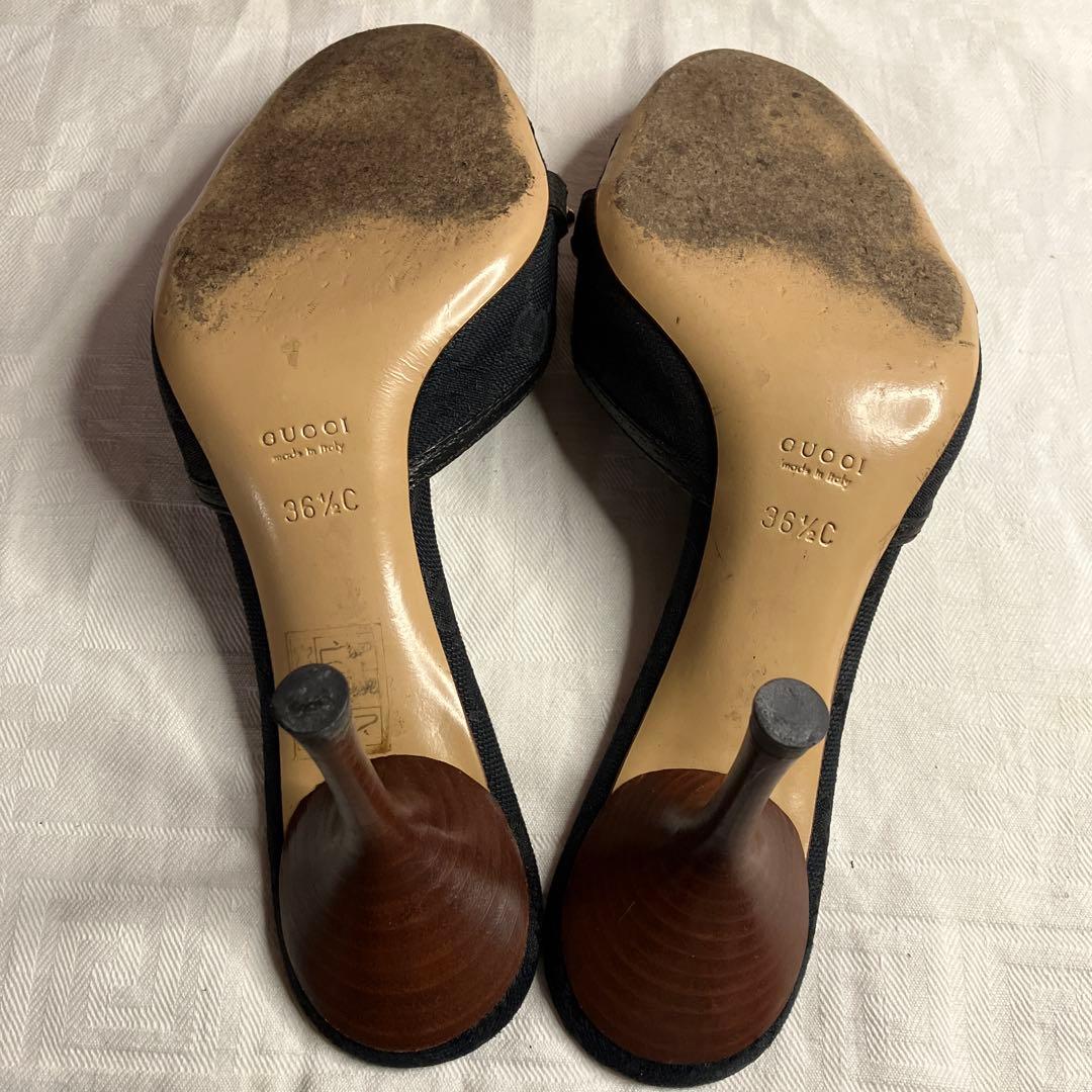 GUCCI♡グッチ バンブーGG柄ミュール