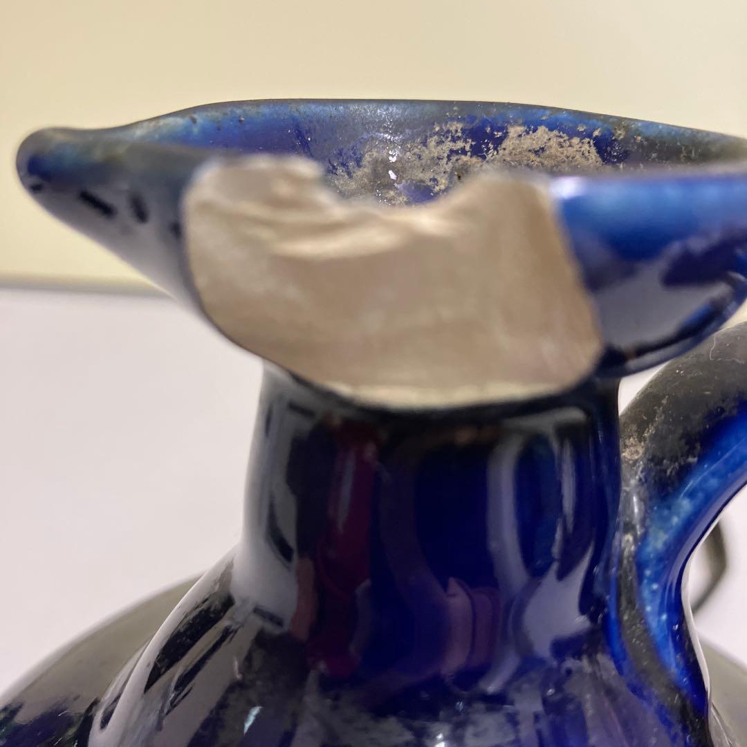 E壁 バランタイン陶器瓶 ウイスキー Whisky チャーム付き 古酒